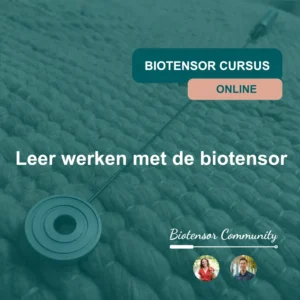 Cursus - Leer werken met de biotensor